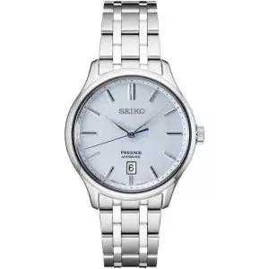 Seiko 세이코 남성용 오토매틱 Presage 스테인레스스틸 손목시계 42mm 523786