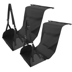 여행용 비행기용 콘호이 2개 길이 조절 가능한 비행기 발 해먹 받침대 슬링