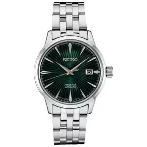 Seiko 세이코 남성용 오토매틱 Presage 스테인레스스틸 손목시계 40mm 523785