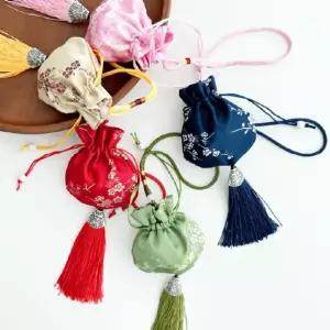 (이거찜)복받아가세요 전통 복주머니 한국전통기념품 복주머니 추석선물