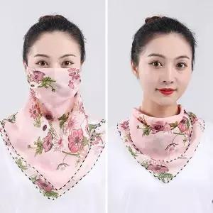 마스크 겸용 스카프(코랄) G