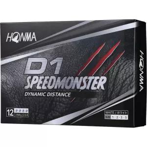HONMA 필드 위 압도적 비거리 D1 SPEED MONSTER 골프볼 12알 세트