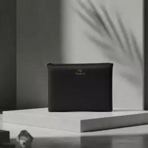 블랙 화장품 파우치 대용량 수납 메이크업 가방