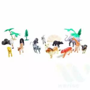 위라이즈 키즈인 야생의 세계 사자피규어 동물장난감 리얼피규어 코끼리장난감