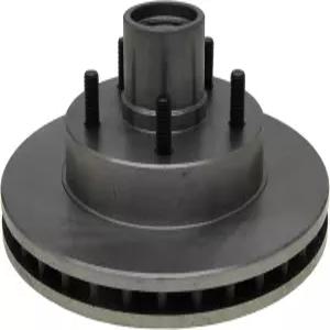 ACDelco Silver 18A878A 19241874 코팅되지 않은 전면 디스크 브레이크 로터 및 허브 어셈블리