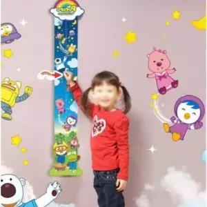 위라이즈 뽀로로 성장키재기 키재기자 키재기판 키재기줄자 성장포스터