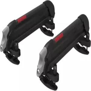 야키마 낚싯대 자동차 랙 마운트 릴딜 4 스키 및 스노보드 홀더 2개 SKS 잠금장치 포함 여행 조직용 대형