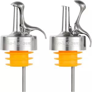 올리브 오일 디스펜서 푸어 주류 병 와인 액체 음료 식초 가정용 주방 및 바 액세서리에 적합합니다