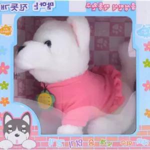 위라이즈 말하는 강아지 진돗개인형 색상랜덤 동물인형