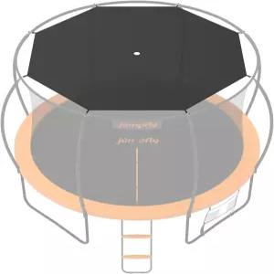 점프플라이 트램펄린 그늘막 커버 14피트 8인치 스트레이트 폴 라운드 햇빛 보호용 설치가 간편함 뒷마당