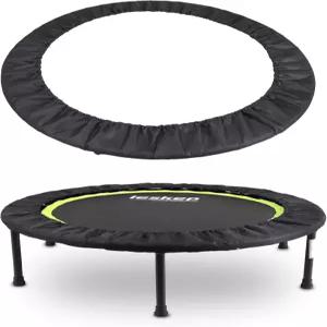 LESKEP 트램펄린 스프링 커버 36인치/38인치 압축 스웨이드 교체용 미니