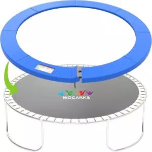 WOCARKS 트램펄린 패드 10피트 12피트 14피트 15피트 16피트 교체 안전 방수 및 찢어짐 방지 스프링 커버