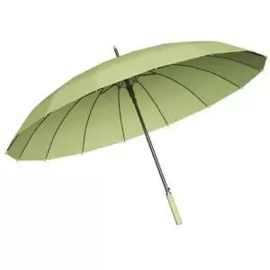 장우산 가죽핸들 자동 튼튼한우 우산 각인인쇄 파스텔 예쁜