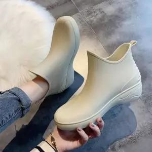 [라일리] Rly 레인부츠신발 방수커버 여름 여자장화 장화 레인부