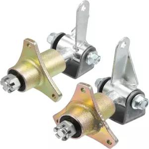 6인치 타이어용 17mm 3 스터드 앞바퀴 허브 베어링 플랜지 ATV용 uxcell 휠