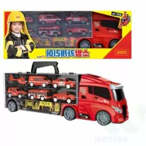 위라이즈 방 카캐리어 장난감 소방차놀이 장난감자동차 어린이날선물 소방차세트