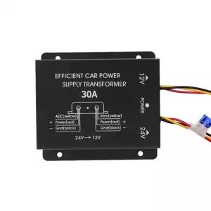 DC-DC 12V 변환컨버터 30A 차량용 전압 변압기 다운 DC컨버터
