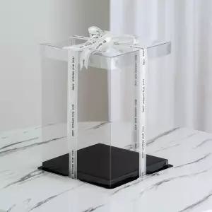 투명 케이크 상자 답례품 케이크박스 포장박스 50개세트