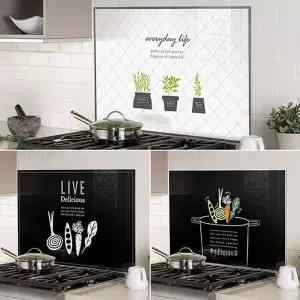 [하프클럽/셀러허브]아트월 아트글라스 주방액자 렌지 600x500