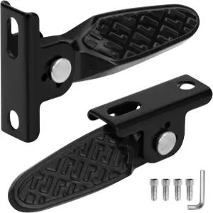 전기 스쿠터 접이식 페그 1쌍 미니 논슬립 자전거 오토바이 풋 컴팩트