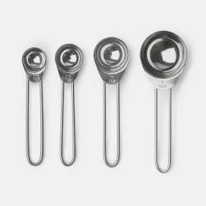 티스푼 세트 베이킹 조리도구 스텐 계량스푼 4종