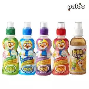 뽀로로 235ml x 24개 딸기 밀크 블루베리 사과 보리차 페트음료 주스