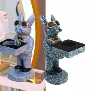 시계받침대 거치 WATCH무선충전 파란토끼 시계스탠드 시계받침대 시계거치대 시계스탠드