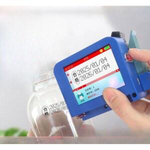 날짜 프린터 마킹 날짜 기 자동 화면 유통기한 블랙 QR코드 코딩기