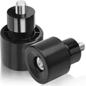 kekykm 모터사이클 장식 휠 회전식 크래시 바 엔드 슬라이더 M12 나사 할리 데이비슨 투어 새들백 가드