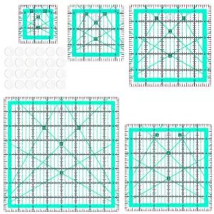 퀼팅 자2.5 3.5 5 6 8 정사각형 템플릿 아크릴