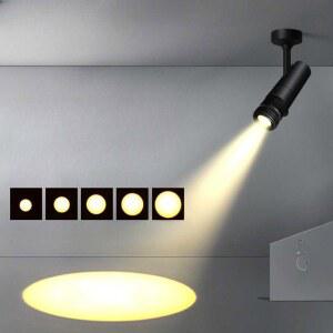 컬러 핀조명 스포트라이트 레일 조명 RGB