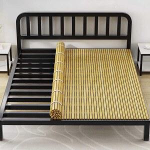 대나무 돗자리 침대 장판 우드 수면 쿨 매트 쿠션