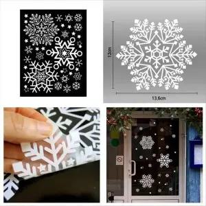 [하프클럽/셀러허브]장식 창문 데코 벽 트리 창문데코 눈꽃 대