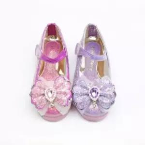 스톤펄반짝이 LED 여자아이 아동공주구두