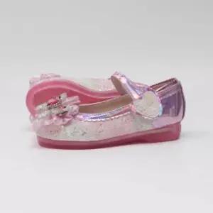 반짝이보석 LED 불빛 라이팅 키즈공주구두