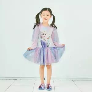 [레노마 이너웨어]겨울왕국2 여아 클라 9부 원피스 VI_GN