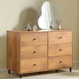 대형서랍장 아기옷서랍장 광폭 3단6칸1200