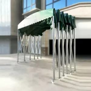 대형 자바라 차고지 천막 슬라이딩 텐트 주차장 창고용 축제 자바라텐트 주차 야외 견적진행