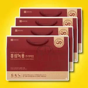 종근당건강 홍삼녹용 프리미엄 50ml 30포 4박스