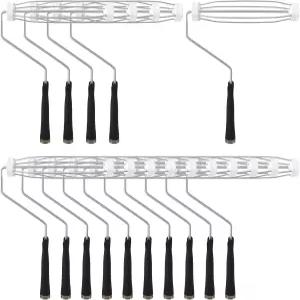 15개 9인치 페인트 롤러 페인팅 프레임 5개 월 하우스용 와이어 브러시 용품