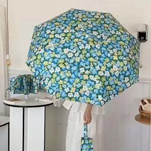 [셀러허브 패션][애슬릿] 암막 양우산 자외선 차단 미니 휴대용 3단 자동 양산 (47551487)