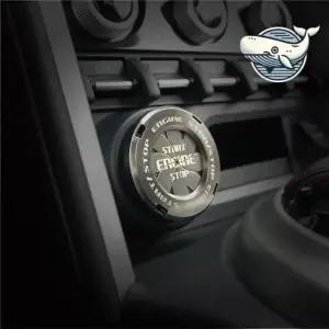 자동차 시동 버튼 보호 커버 엔진 스타트 장식