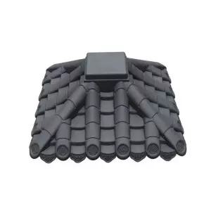 조립식 기와 담장 식당 전통 장식 처마 골동품 기왓장