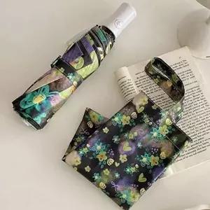 [셀러허브 패션][애슬릿] 암막 양우산 여성 미니 3단 접이식 휴대용 자동 양산 (47551486)