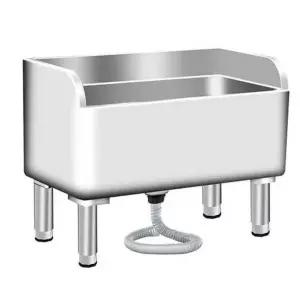 업소용싱크대 걸레세척 겸용 세탁싱크대 스테인리스 애견욕조 발세척대