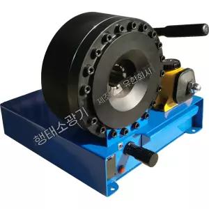 전문 유압호스압착기 자동 작업 설비 배관 산업용 현장 압관