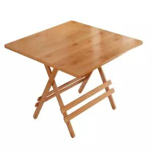 야외 캠핑 대나무 캠핑용품 캠핑테이블 우드테이블 접이식 식탁 휴대용