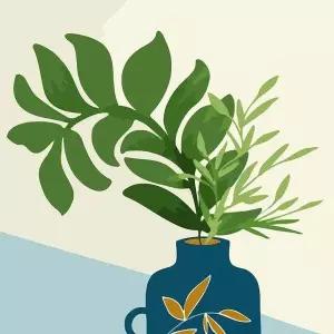 [하프클럽/셀러허브]하모니아트 DIY 유화그리기 세트 잎 40x50