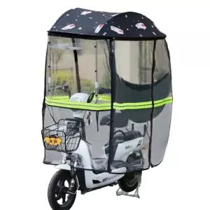 자전거 캐노피 오토바이 비막이 자전거용품 햇빛가리개 방수우산 전기자전