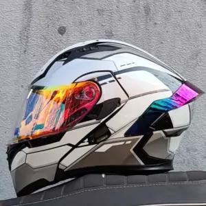 빅사이즈오토바이헬멧 블루투스오픈페이스 안전인증 남성여성 햇빛가리개